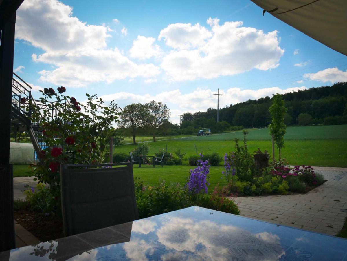 Preuschens Hof Apartment Egloffstein ภายนอก รูปภาพ